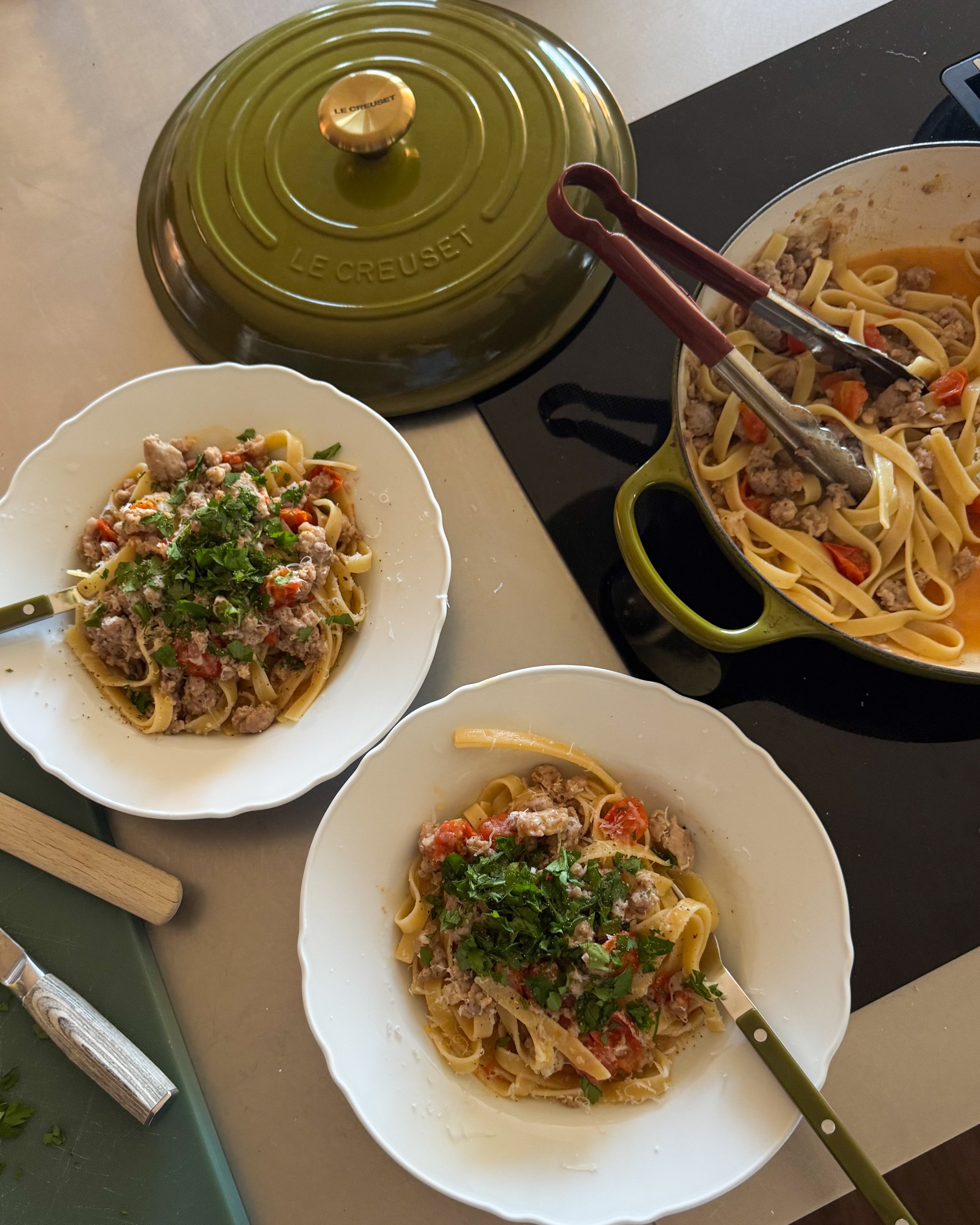 Italian sausage pasta recipe