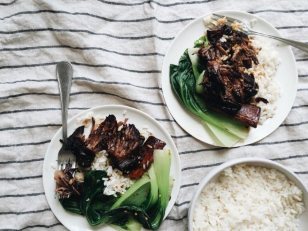 Sticky or Crispy Beef Short Ribs