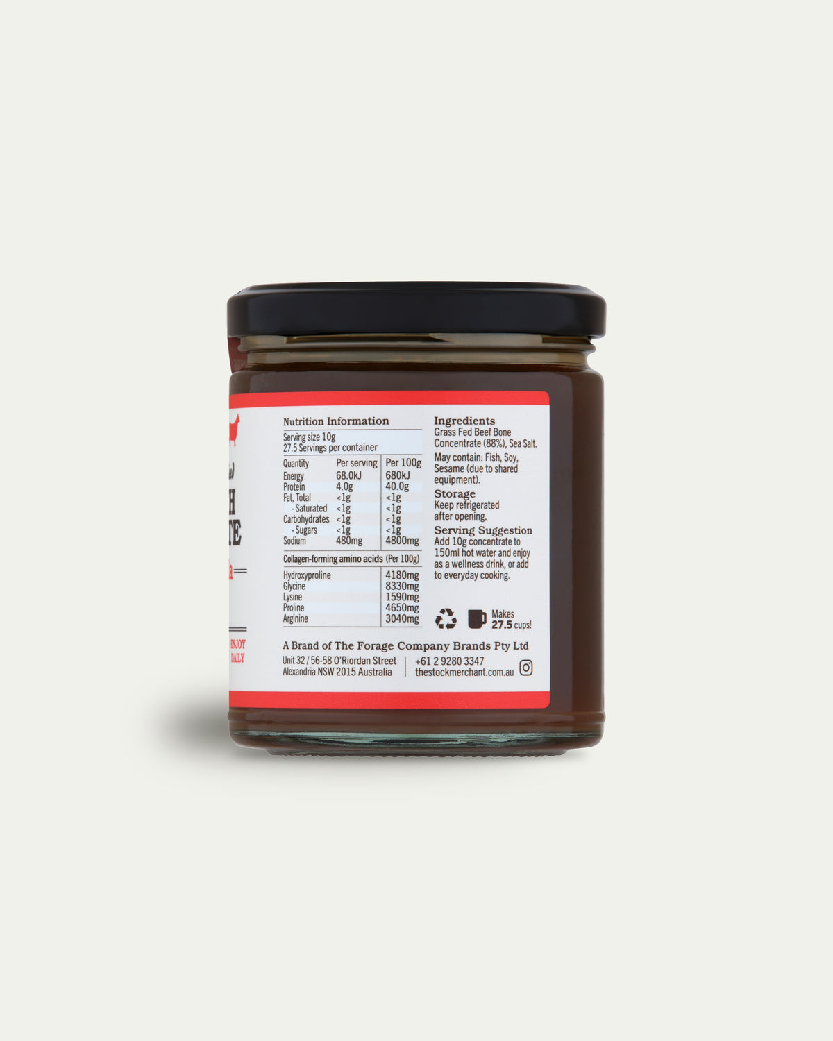 Concentrated Beef Bone Broth - Original Formula