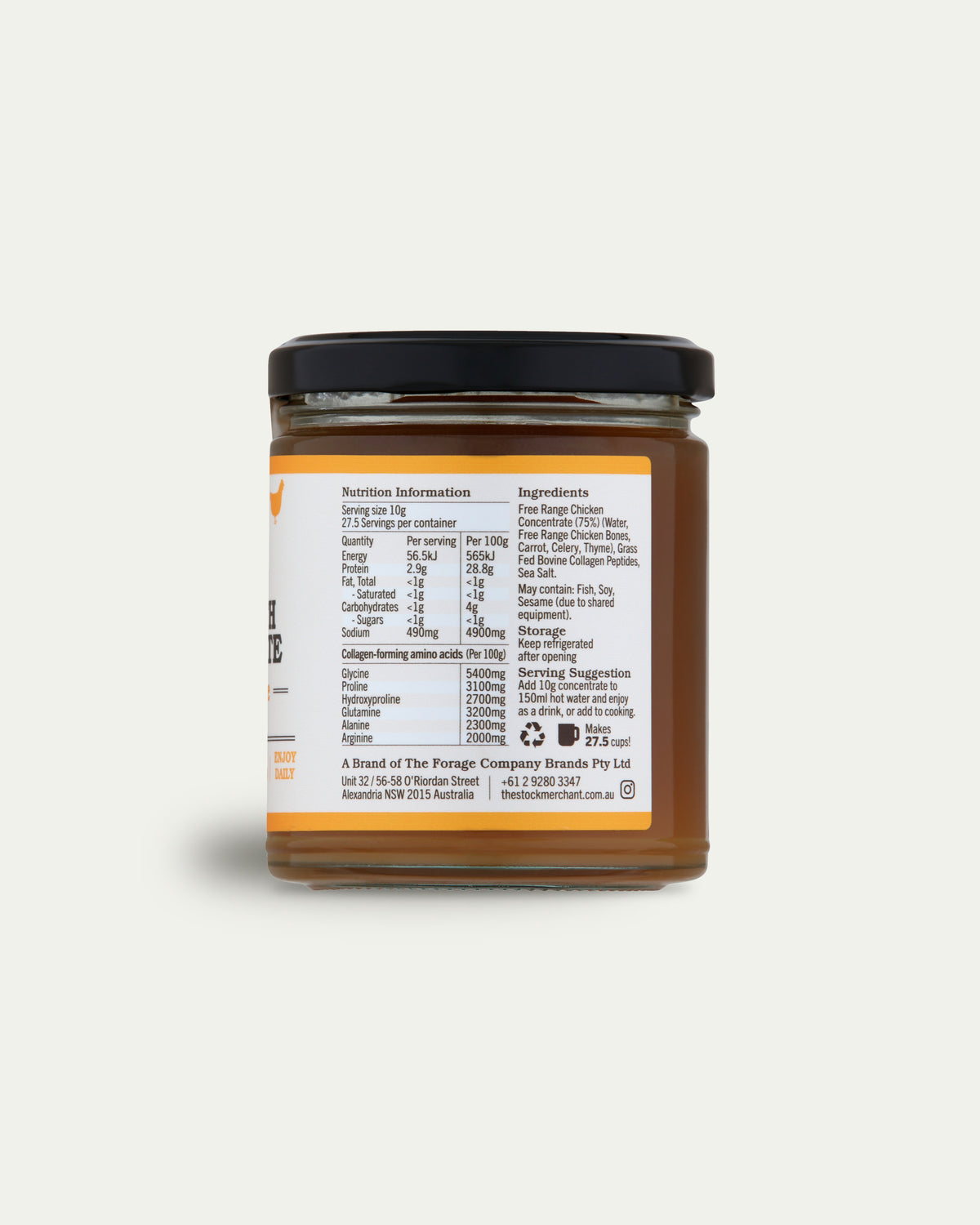 Concentrated Chicken Bone Broth - Original Recipe
