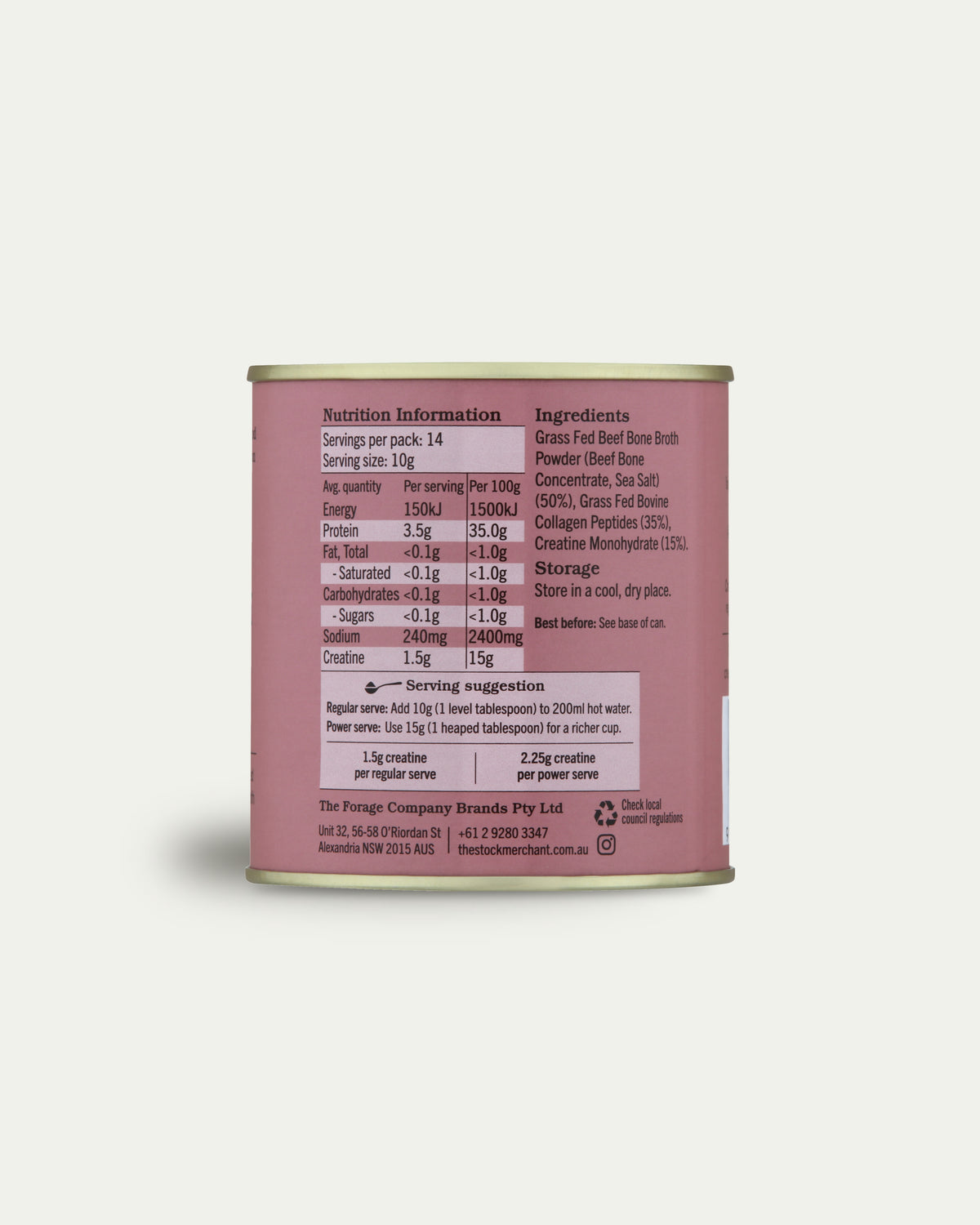 Bone Broth Collagen Creatine