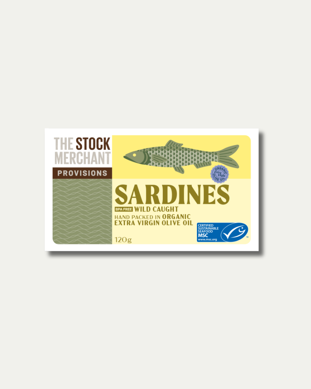 MSC Sardines in Organic EVOO