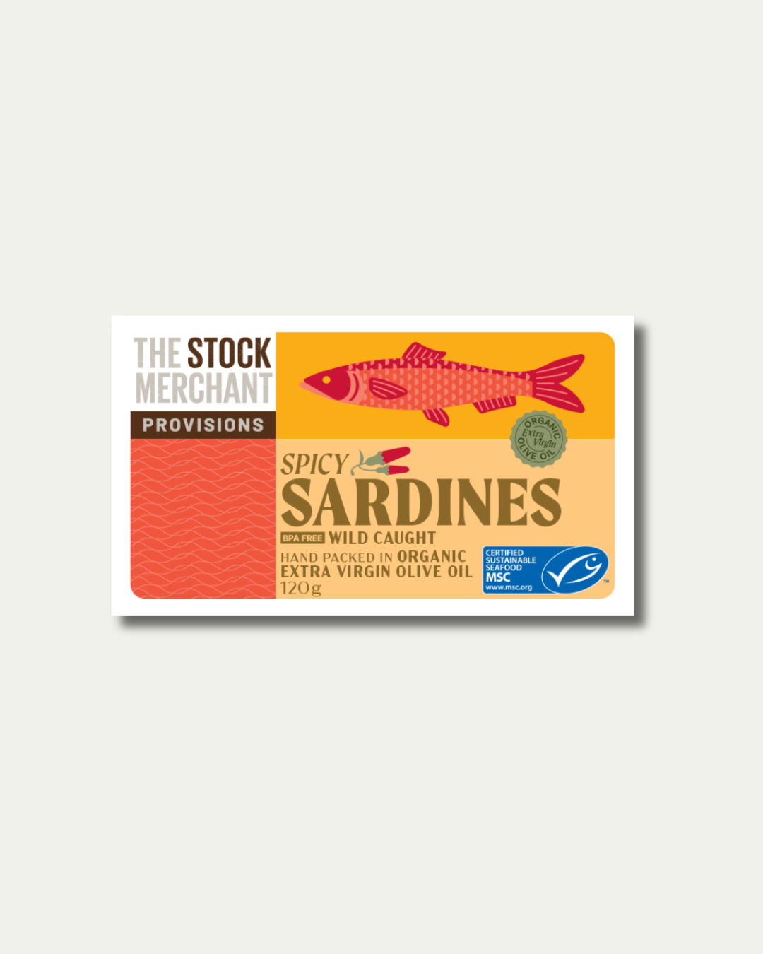 MSC Spicy Sardines in Organic EVOO