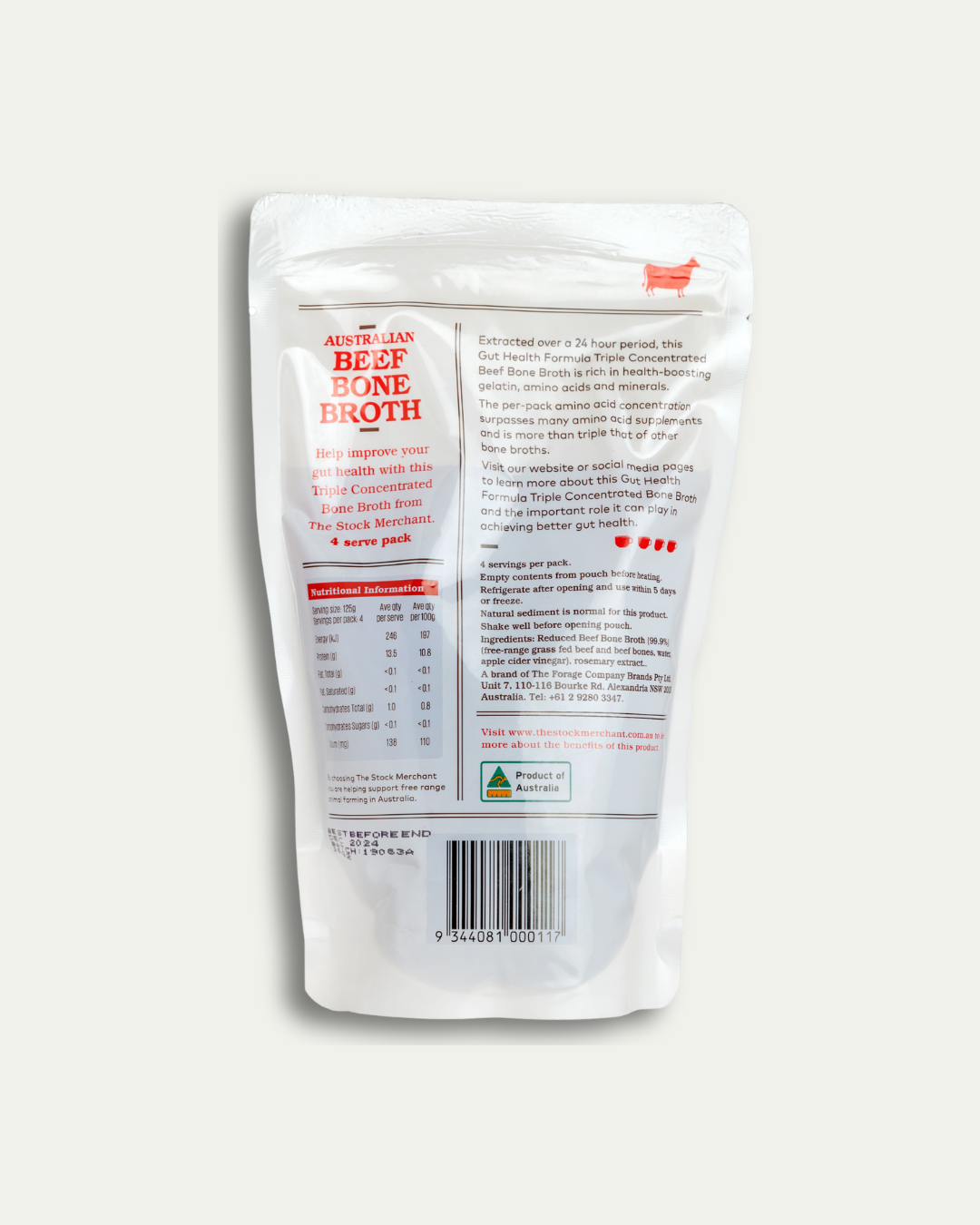 Gut Health Beef Bone Broth