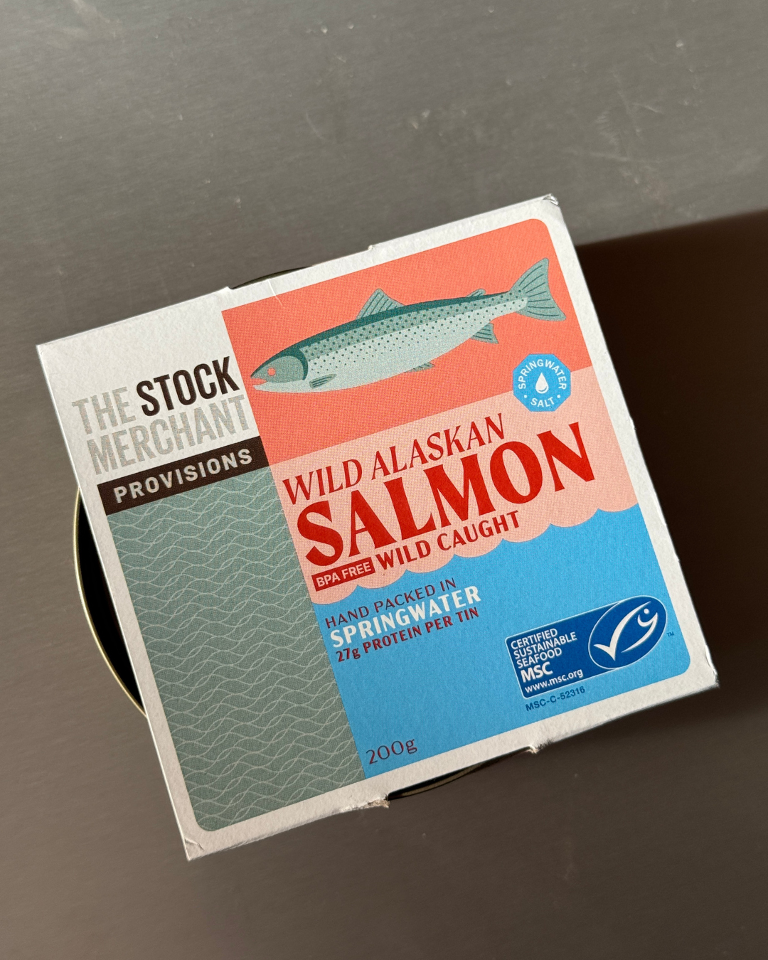 Wild Alaskan Salmon in Springwater