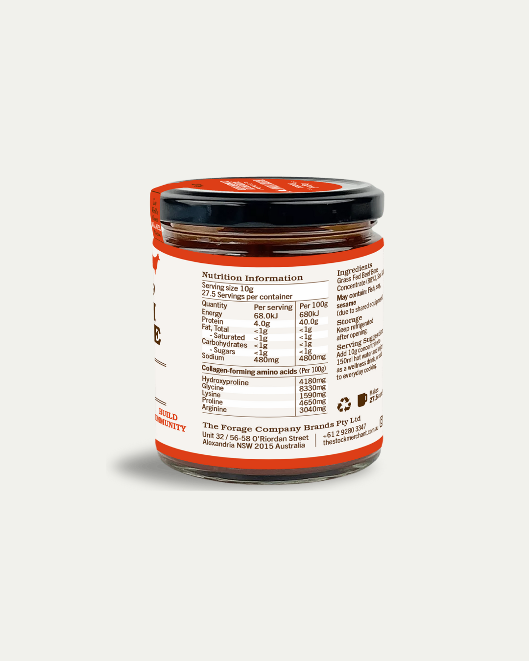 Concentrated Beef Bone Broth - Original Formula