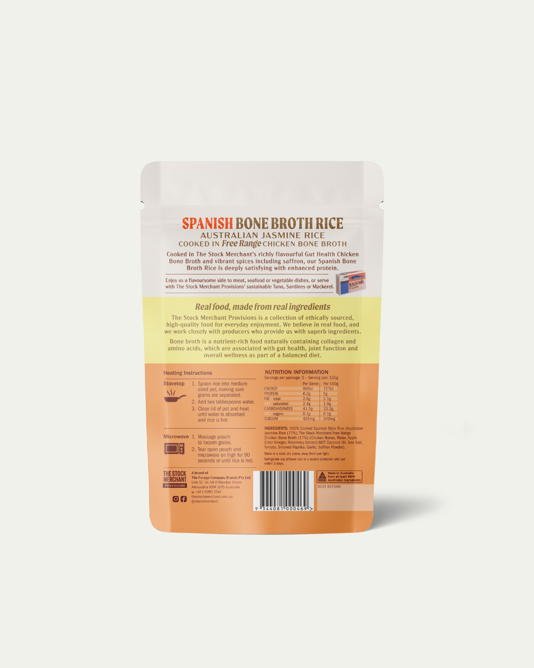 Spanish Bone Broth Rice