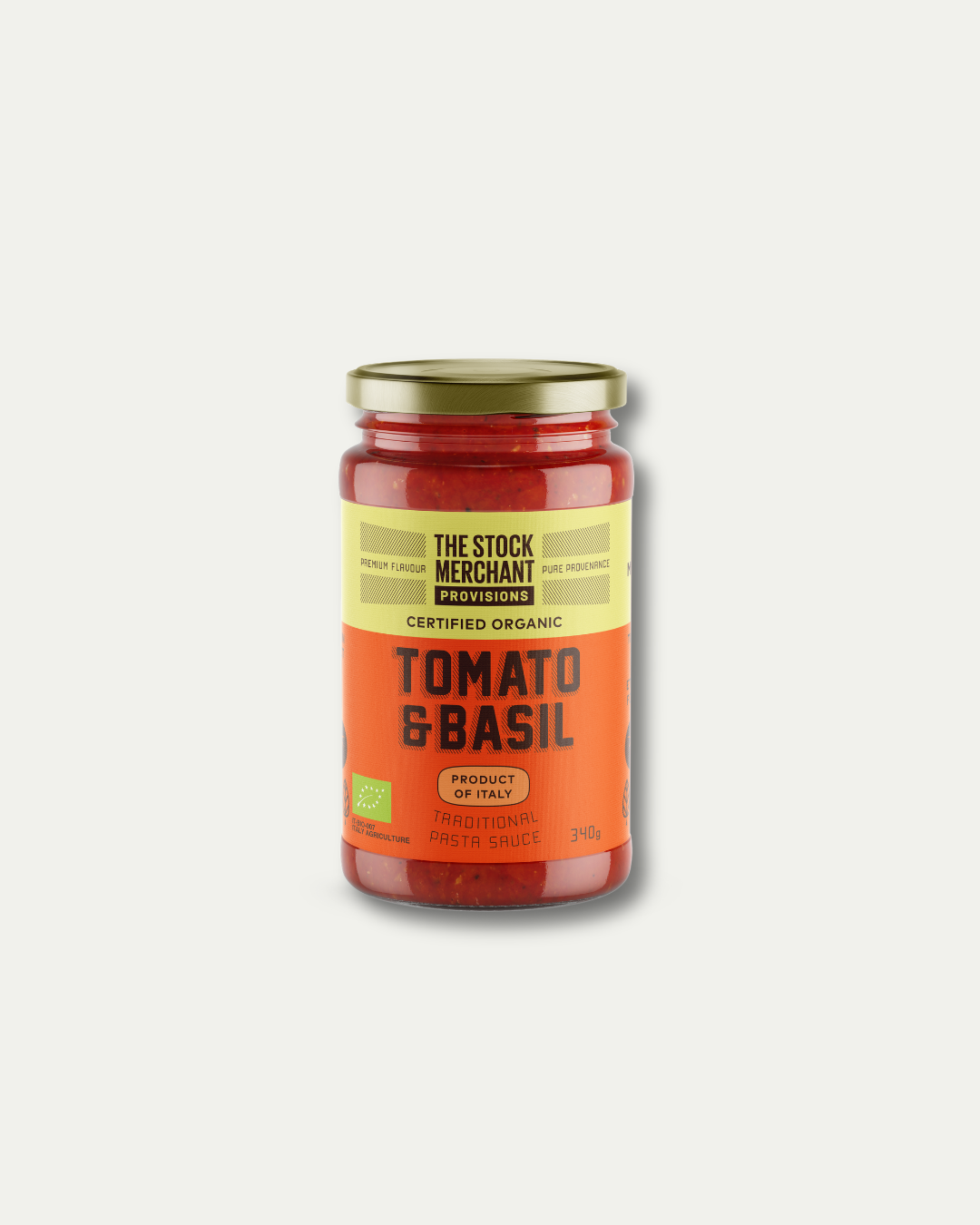 Basil and Tomato Traditional Pasta Sauce by The Stock Merchant