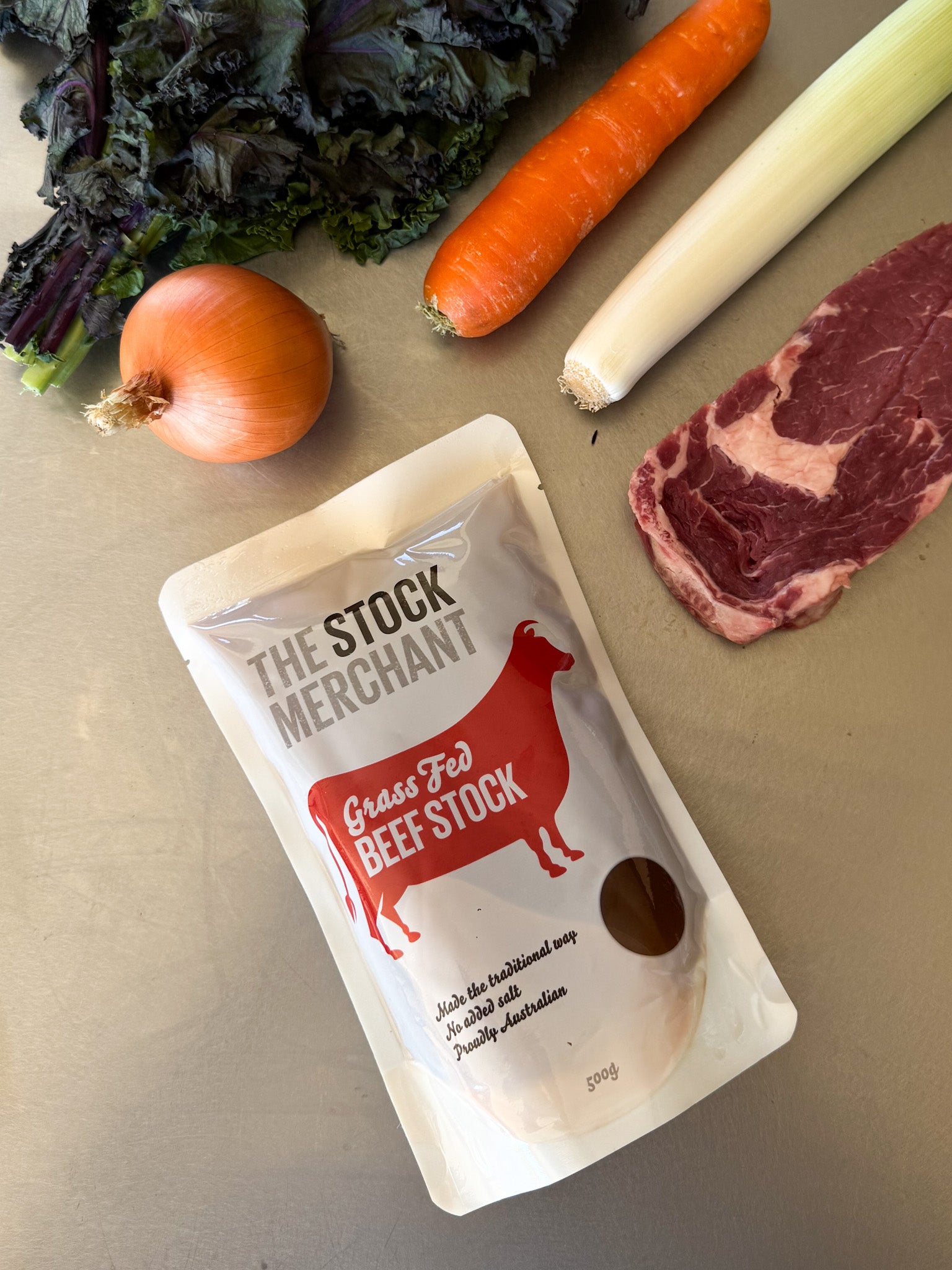Grass Fed Beef Stock