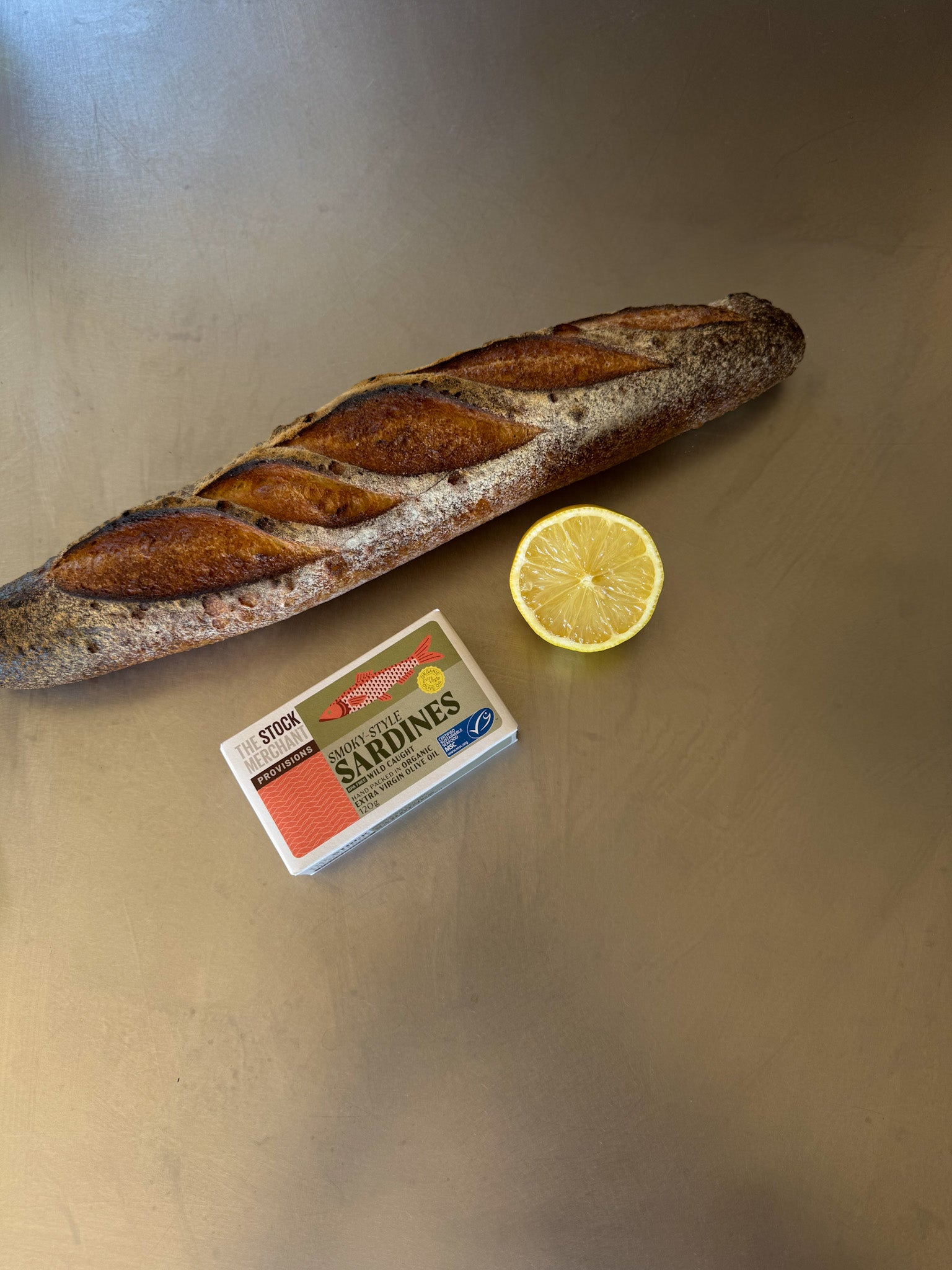 MSC Smoky-Style Sardines in Organic EVOO