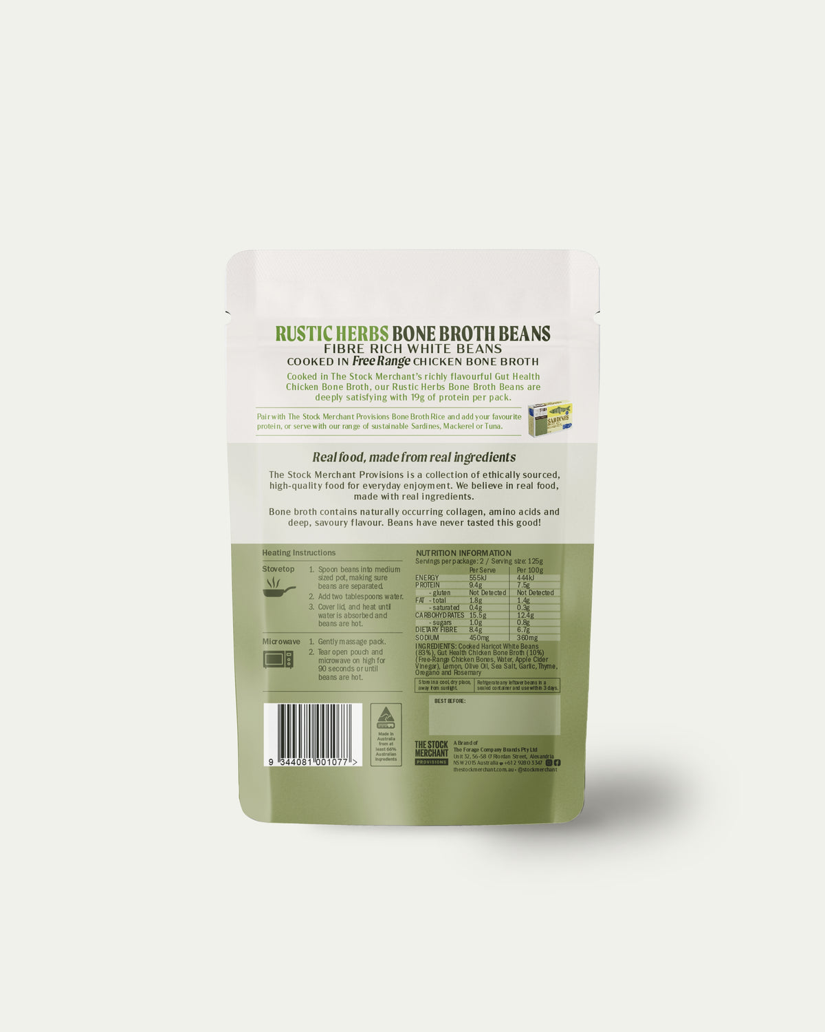 Rustic Herbs White Beans