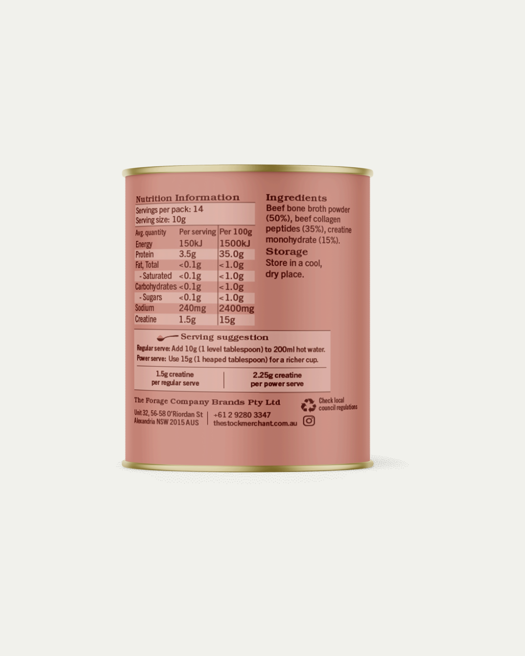 Bone Broth Collagen Creatine