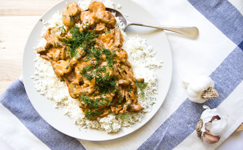 Beef Stroganoff
