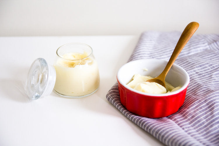 Cheesy Cauliflower and Leek Puree