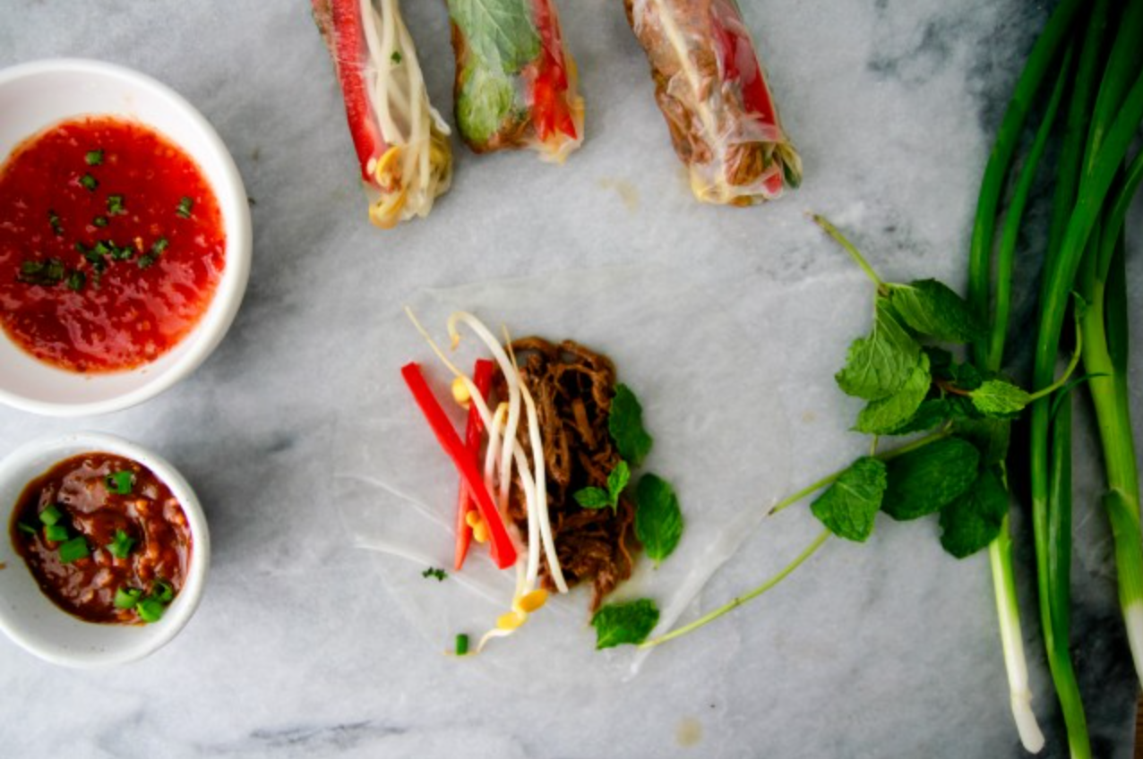 Summer Beef Rolls