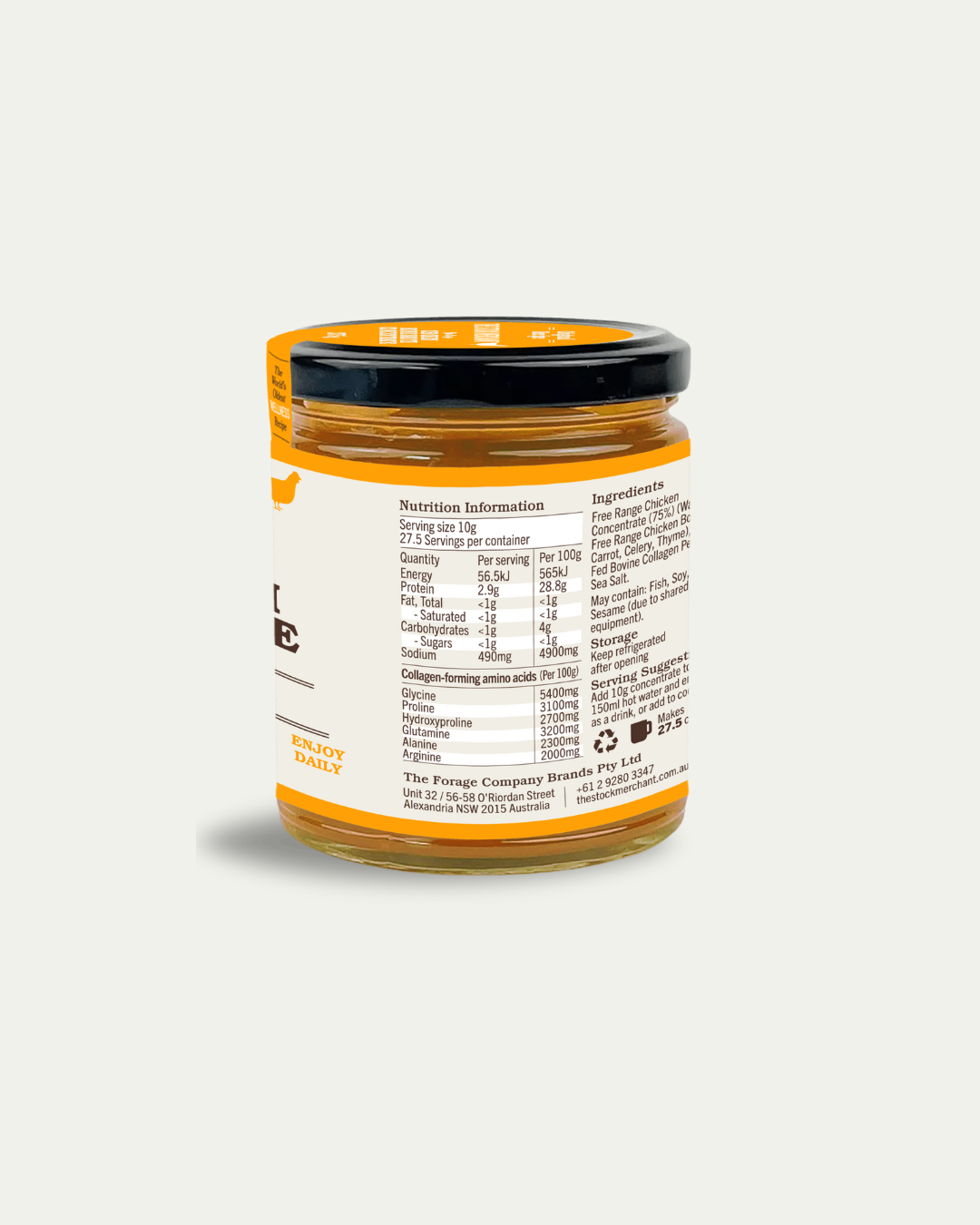 Concentrated Chicken Bone Broth - Original Formula