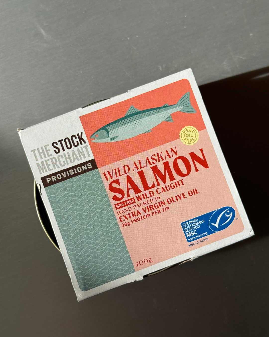 Wild Alaskan Salmon in EVOO
