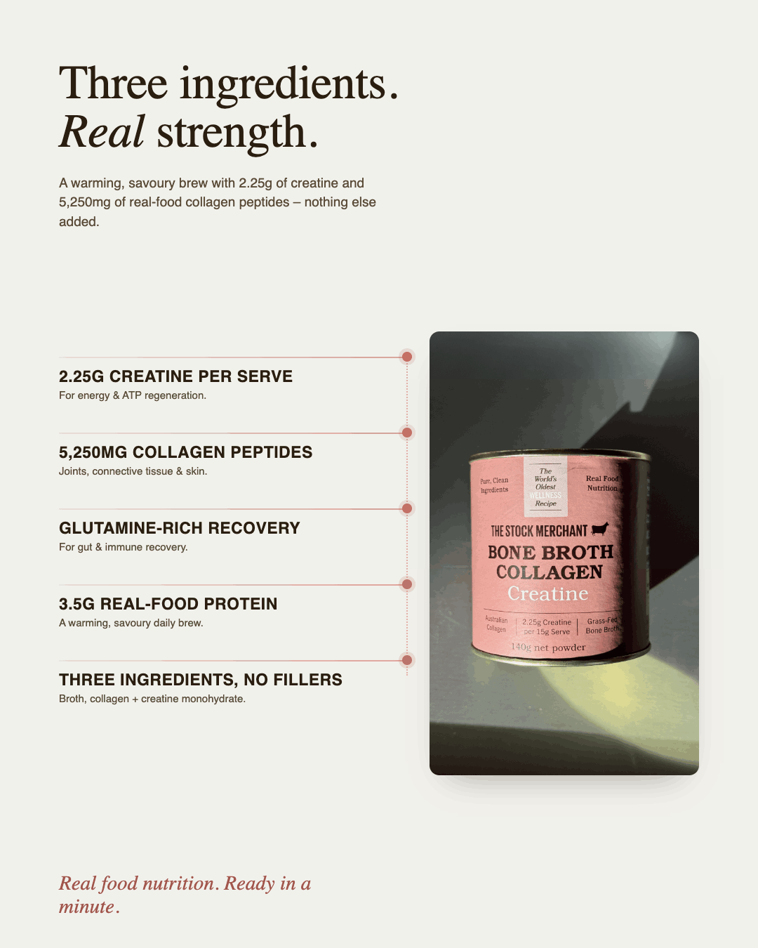 Bone Broth Collagen Creatine