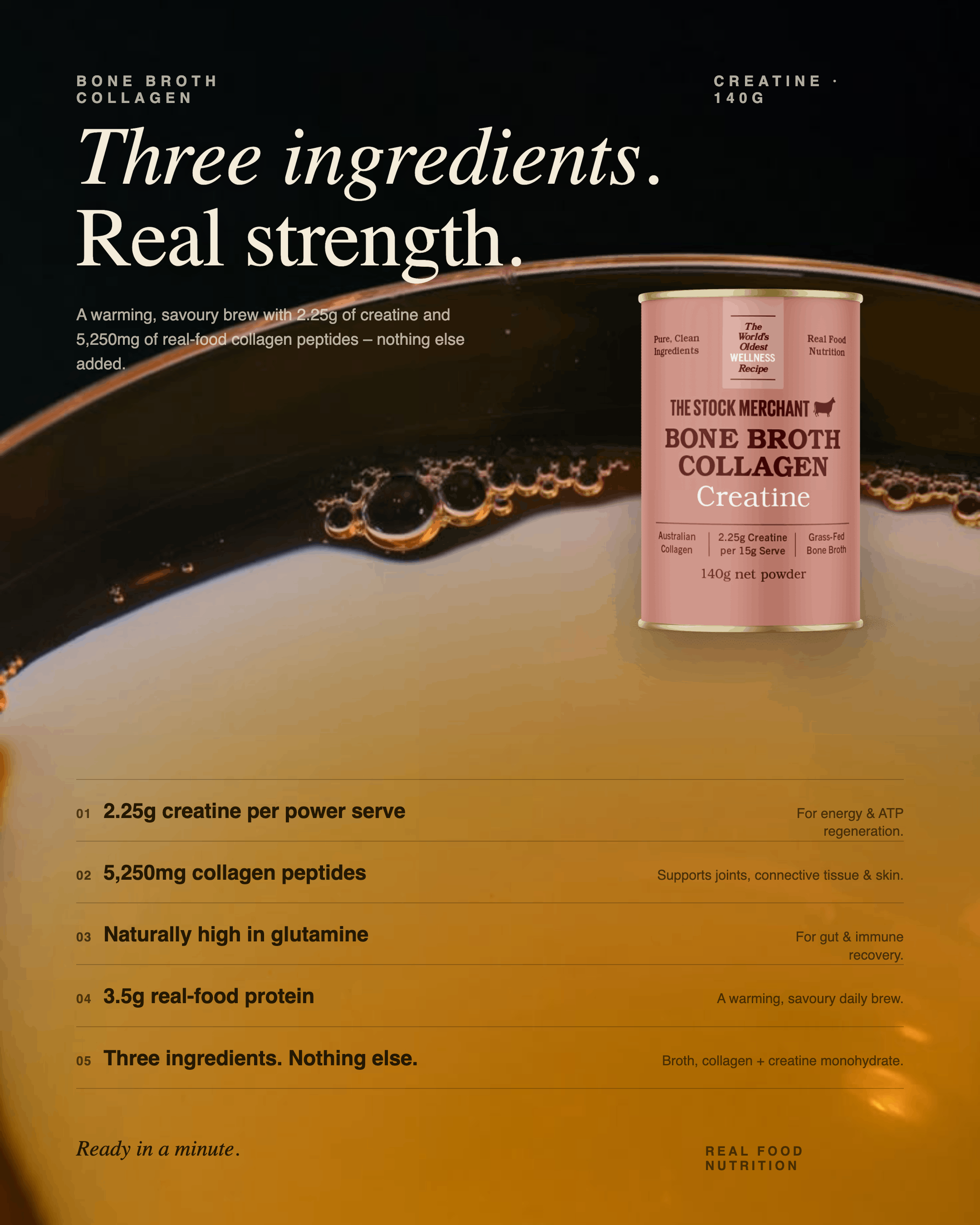 Bone Broth Collagen Creatine