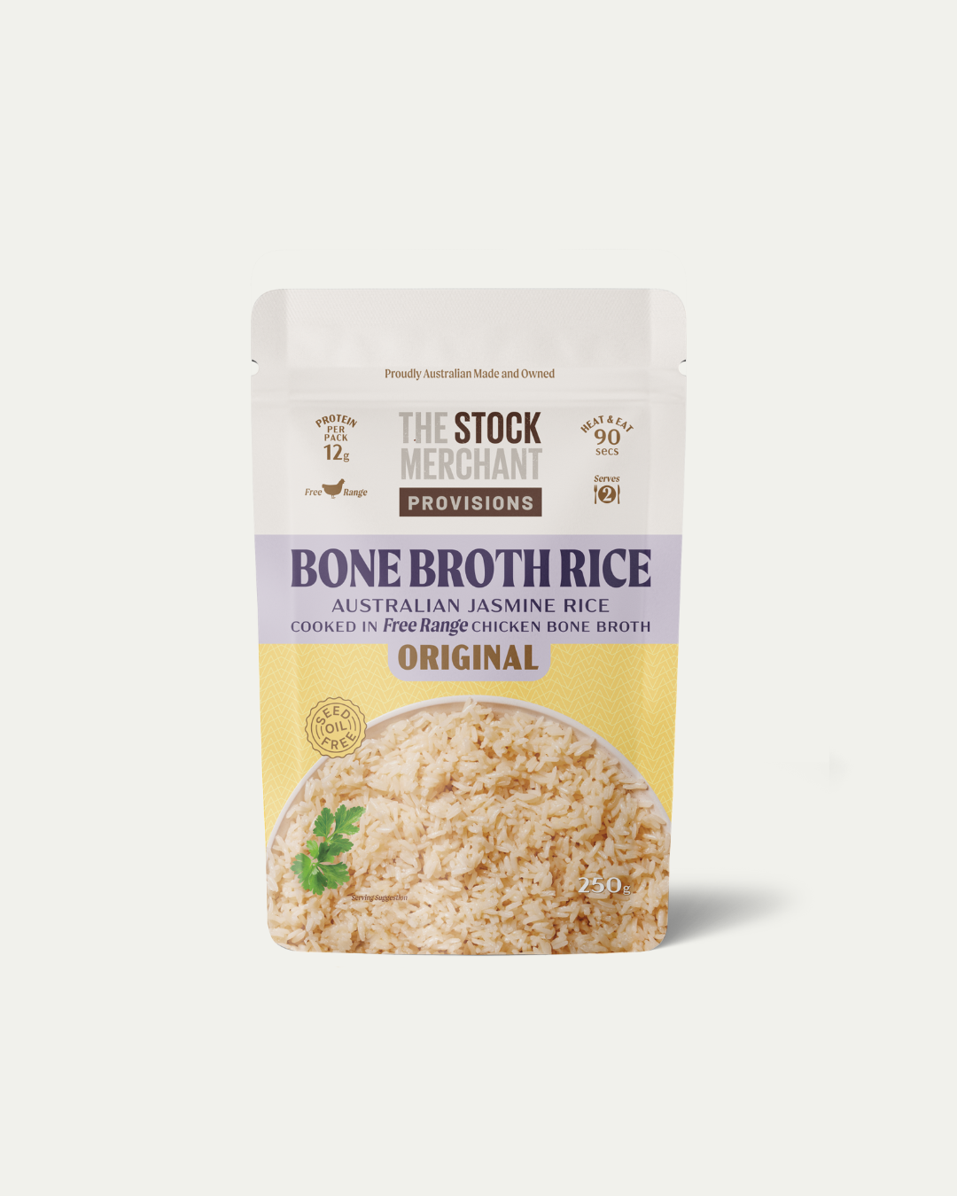 Original Bone Broth Rice by The Stock Merchant
