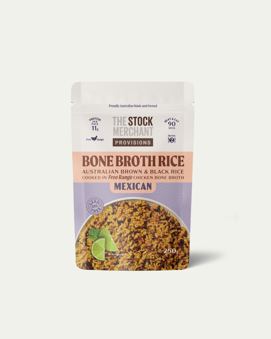 Mexican Bone Broth Rice by The Stock Merchant