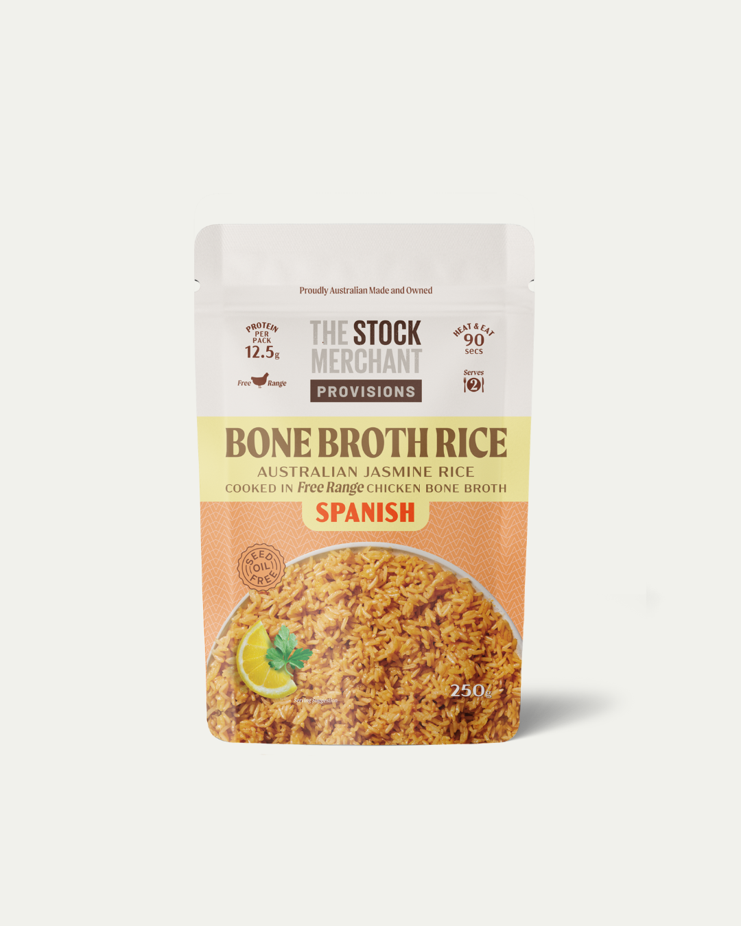 Spanish Bone Broth Rice by The Stock Merchant
